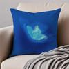 Vintage Butterfly Ins Anime Style Art Cushion Cover Pillowcase Antidustmite Invisible Zipper Short Plush Sofa Cushion