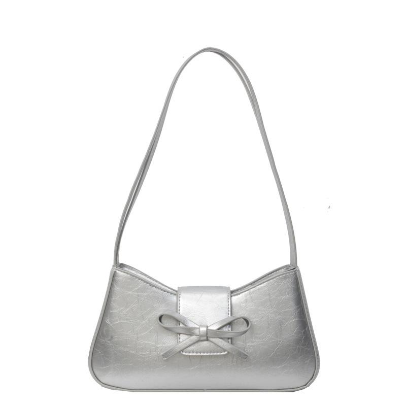 Simple and Foreign Women's Small Bag Women's 2025 New Shoulder Underarm Bag Fashionable and Casual Versatile Messenger Small Square Bag