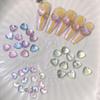 1 Box 3D Nail Decor Wide Application Non-Irritation Resin Delicate Love Heart Type Manicure Ornaments DIY Art for Beauty