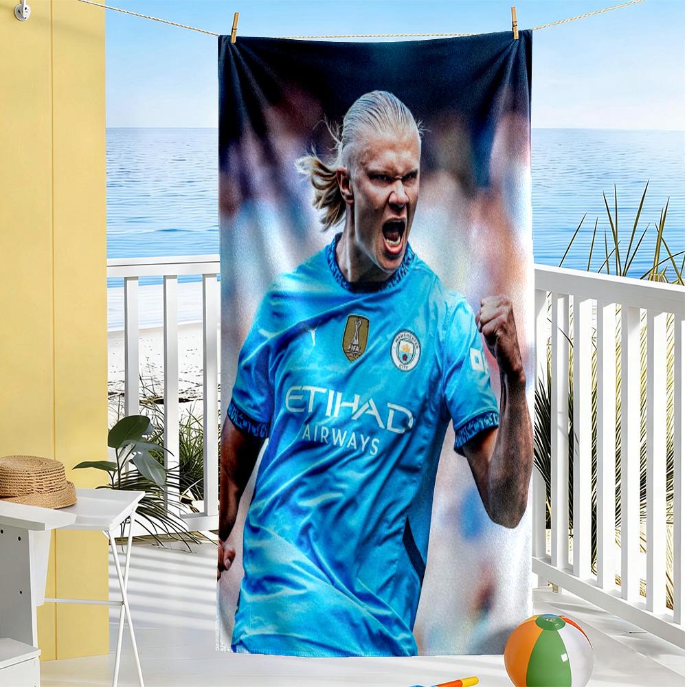 Haaland Style Beach Towel High Absorbency & Quick-Dry Comfortable Lightweight