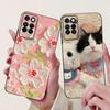 For Infinix Note 10 Pro Note10 Elegant Butterfly Cat Printed Phone Case For Infinix Note 10 10Pro NFC Black Silicone Soft Cases