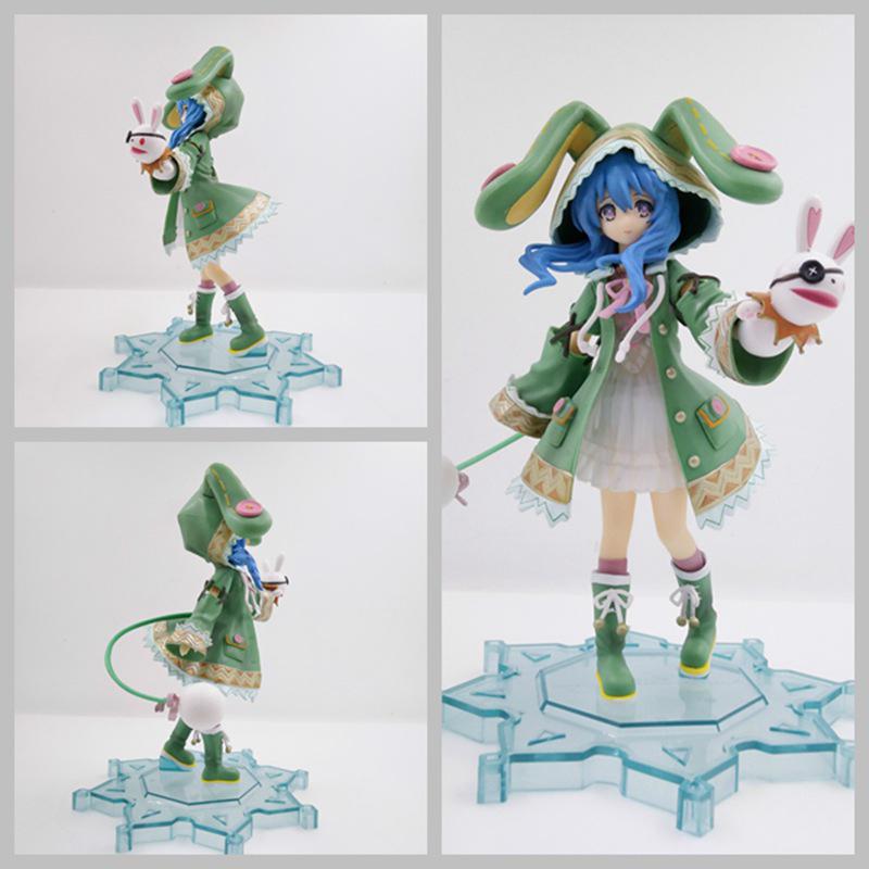 Фигурка Yoshino Himekawa из Date A Live: Модель Зеленой Шляпы Отшельника с Украшением-Кроликом