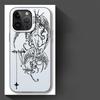 Чехол для телефона для iPhone 17 Pro Max 14 Plus 12 Pro 16 15 13 11 Air Готический стиль Ангел Крест