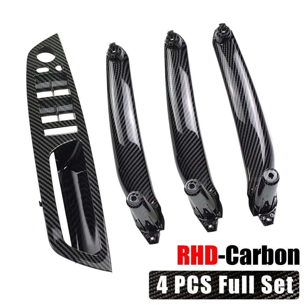 Внутренняя дверная ручка автомобиля, панель переключателей окна со стороны водителя, рамка внутри подлокотника, внутренняя накладка для BMW E70 E71 X5 X6