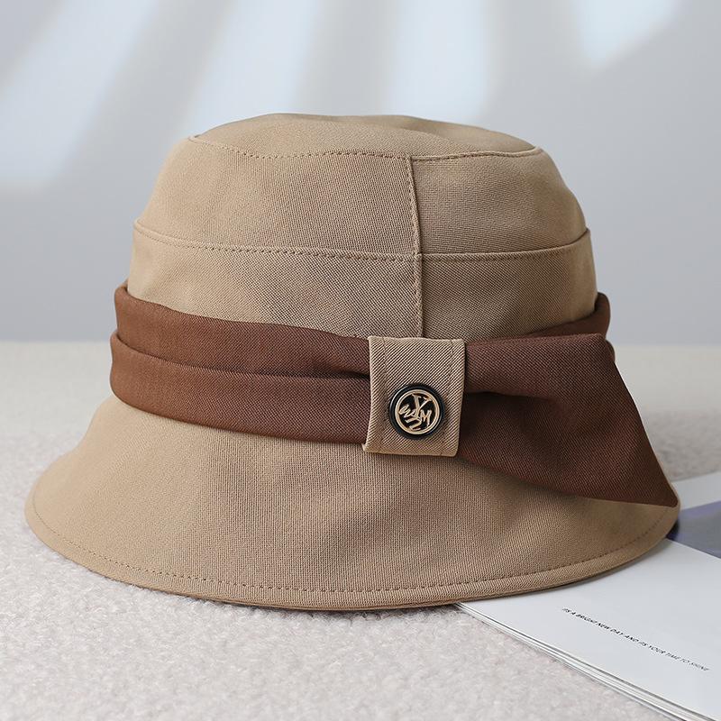 Fashion new basin hat women's dome shows a small face outdoor travel shading sun protection mountain climbing sun bucket hat