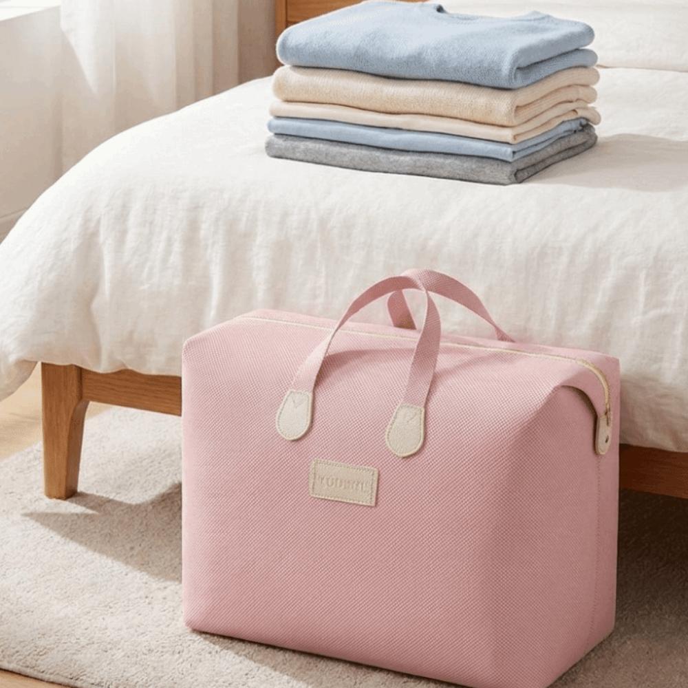 Lightweight Clothing Storage Bag Handheld Clothing Moving Bag Clothes Quilt Storage Bag  for Home