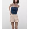 Spring and Summer New Women's Clothing Sexy Sexy Short Tube Top Camisole Denim Tops 6929003