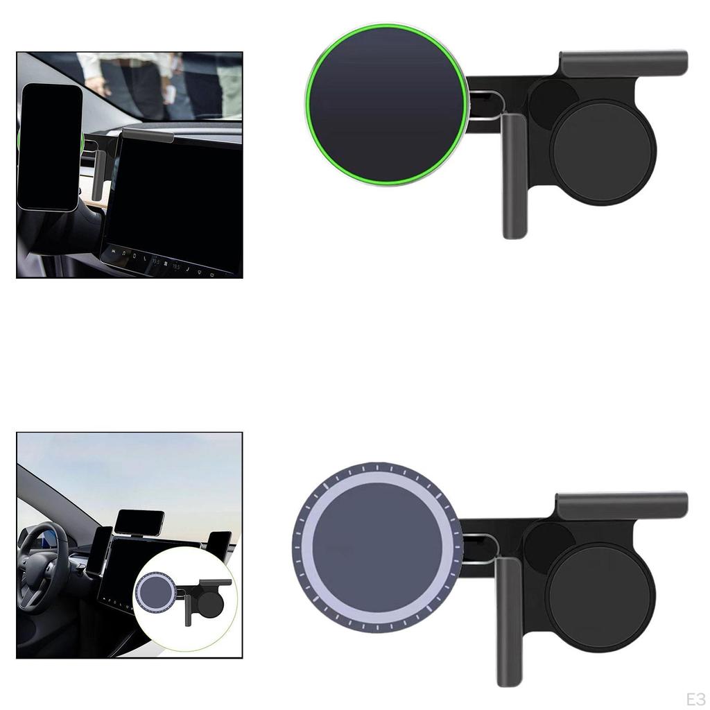 Car Phone Mount Adjustable Easy Use Multifunctional for 5.5-15.5mm Thickness Screen