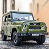 1/18 УАЗ Хантер Металлическая Модель Автомобиля Литье под Давлением Металл Внедорожники Модель Автомобиля Звук и Свет Коллекция Детские Игрушки Подарки