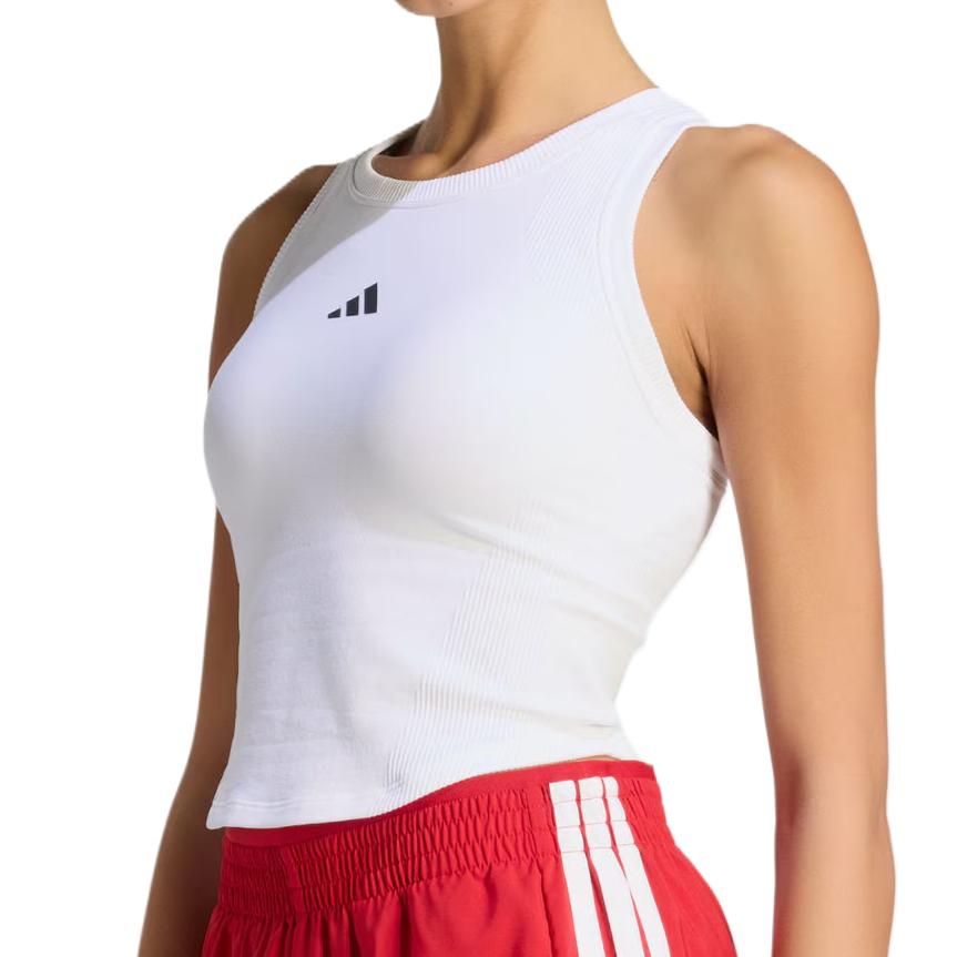 Adidas Yoga Tank Tops Women's White Racerback