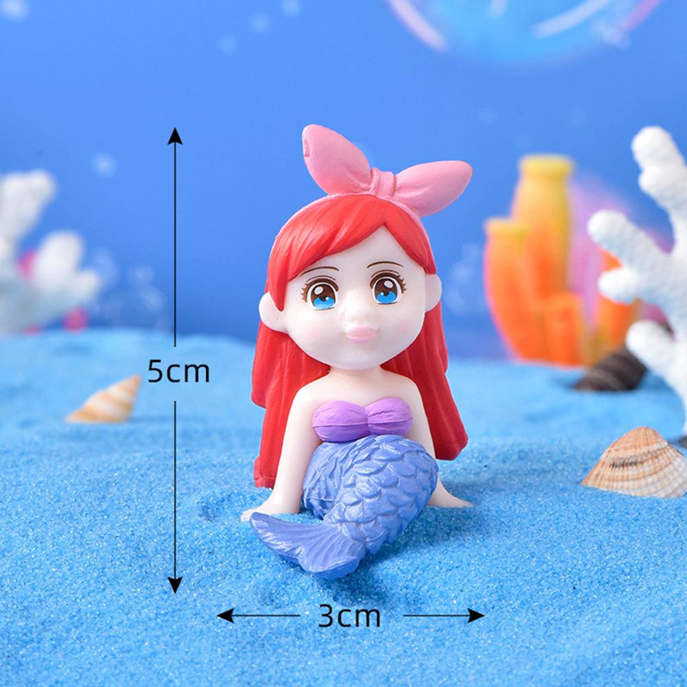 Pvc Cute Ornament Micro Landscape Creative Aquarium Fish Tank Desk Decoration Accessories Fairy Tale Theme Layout Prop