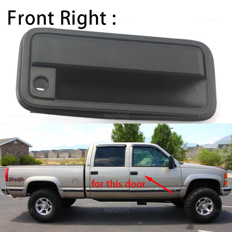 Черные Наружные Ручки Двери Передние Задние для Chevrolet Suburban Tahoe C1500 1995-2000 для GMC Yukon 15742229 15742230