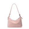 Trendy pink large-capacity messenger bag women's 2025 new spring fashion popular tote bag casual bucket bag