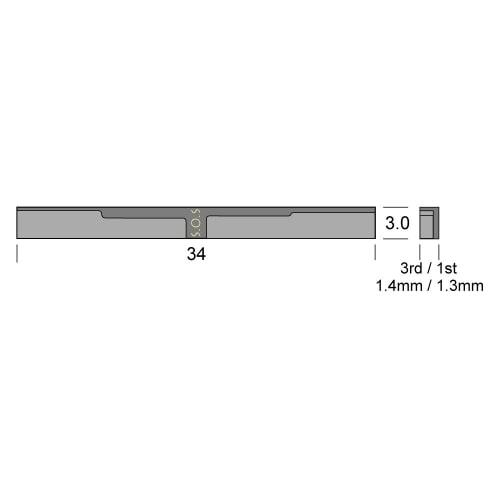 S.O.S. Sound Offset Spacer for Soprano Ukulele (Nylgut Strings) SOS-US2