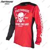 Mens Long Sleeve Cycling Jersey Mountain Bike Trail Riding Breathable Performance Wear