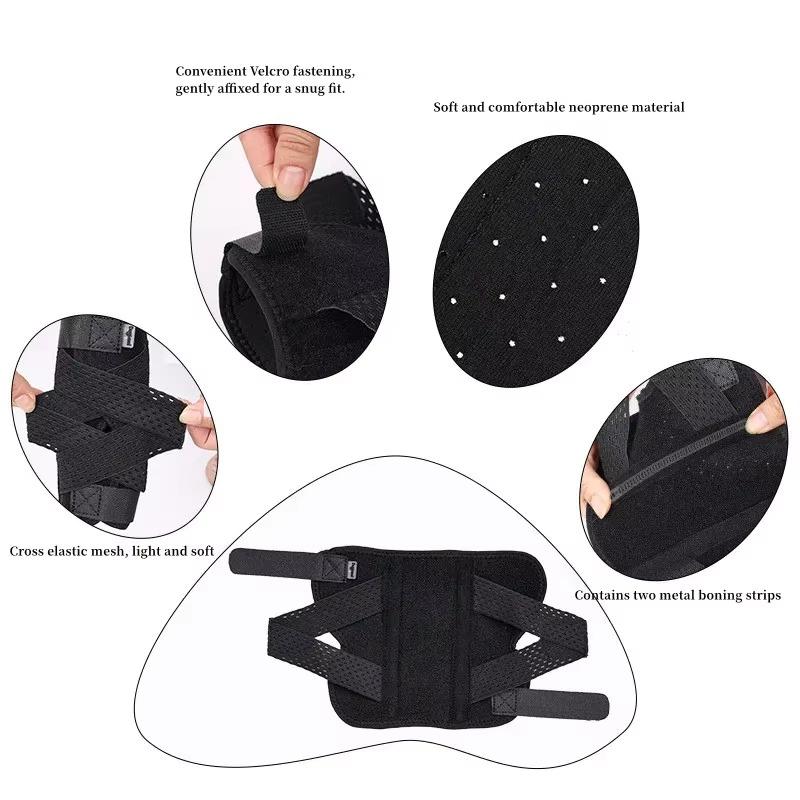 Обновленный защитный бандаж для защиты от артрита у собак, чехол для поддержки ног у собак, бандаж для скакательного сустава у собак, наколенники для домашних животных, восстановление после травм у собак