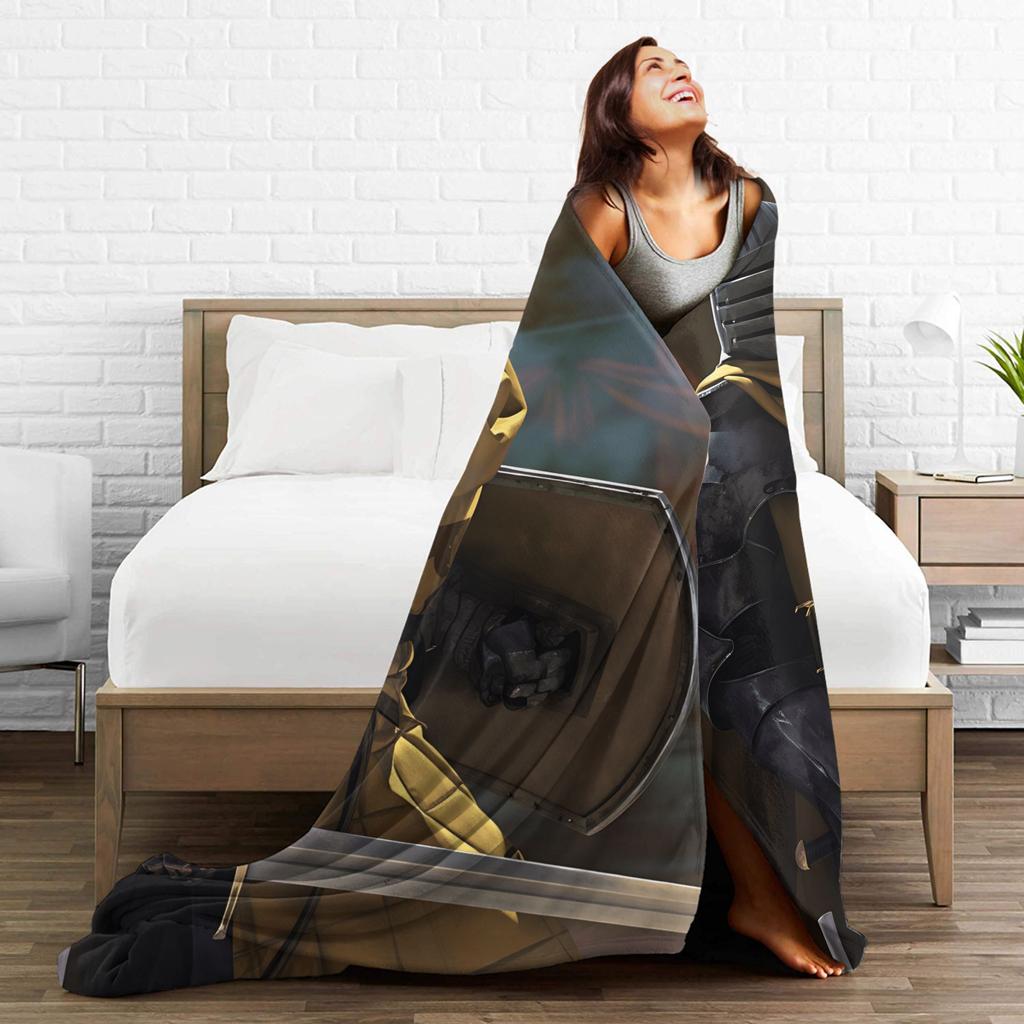 Lyonel Baratheon Throw Blanket Comfortable Funny Blanket For Living Room Travel Office Flannel Bedspread Bed Cover