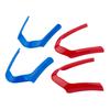 Красный или синий для BMW F20 F22 F21 F30 F32 F33 F36 F06 F12 F13 X5 F15 X6 F16 M-Sport ABS Chrome, декоративная рамка на руль
