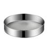 Round Flour Sieve Silver Handhold Strainer Sifters Durable Flour Sifting Sieve  Baking Tool