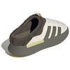 adidas Adipuff Износостойкие Низкие Повседневные Кроссовки Унисекс Белый Зеленый JR0062