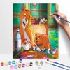 Disney Oil Painting Art Hobby Cultivating Gifts Home Decoration Creative Feline Fun 129