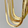 Высококачественное Позолоченное 18K Модное Змеиное Ожерелье-Чокер для Женщин с Цирконами и Кубическим Цирконием (CZ) Ювелирные Изделия для Женщин