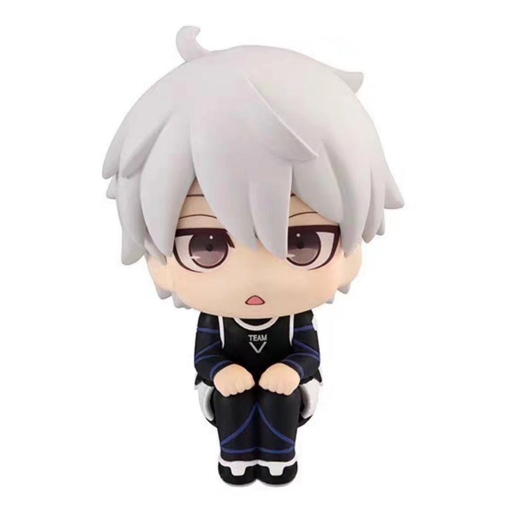 Blue Lock Handheld Clean World Ichi, Fenglehui, Nagi Seishirou, and Chigiri Hyoma Figurines for Computer Case Ornaments, Gift