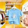Hatsune Miku Cobranded Solid Base Pure Cotton Short Sleeve Vivid Anime Printed Casual Unisex New Arrival Summer Clothing