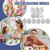 Пасхальное украшение Орнаменты Силиконовая форма Пасхальные орнаменты Форма для изготовления гипса Форма для изготовления пасхальных орнаментов Форма для литья Эпоксидная форма
