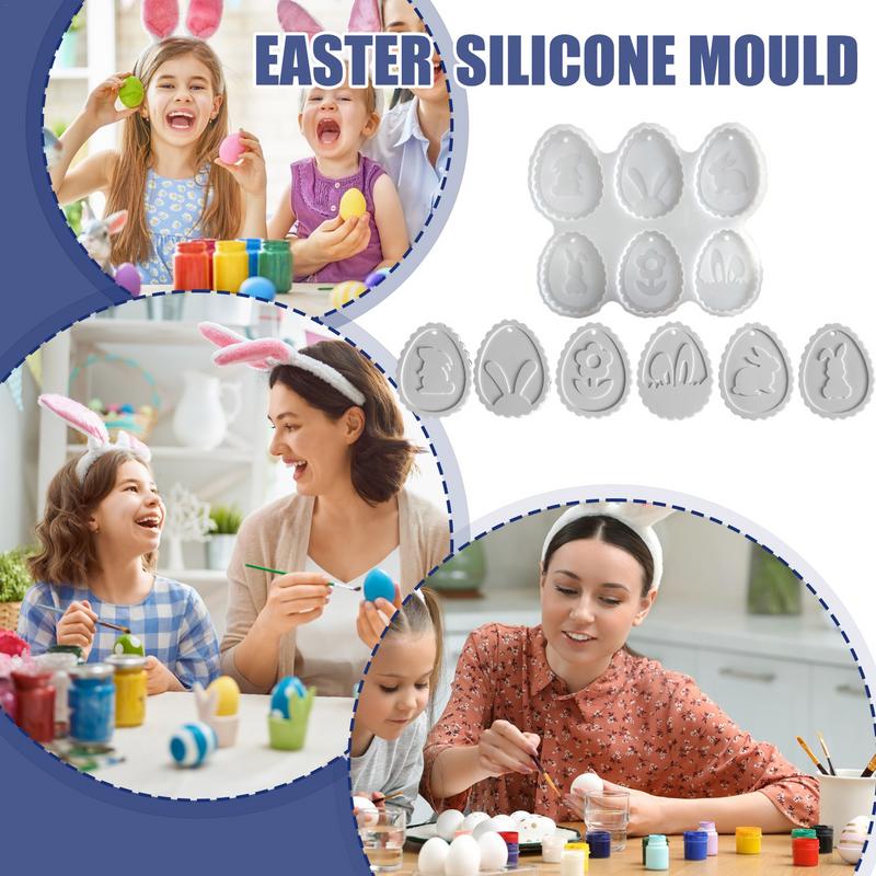 Пасхальное украшение Орнаменты Силиконовая форма Пасхальные орнаменты Форма для изготовления гипса Форма для изготовления пасхальных орнаментов Форма для литья Эпоксидная форма