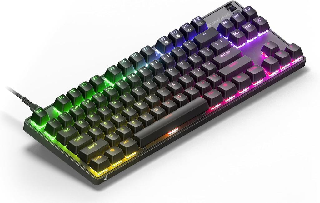 Игровая клавиатура Apex 9 TKL US English с временем отклика, без цифрового блока, проводная, раскладка, 0,2 мс [Б/у]