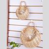 Wall Hanging Planter Plant Flower Pot Handmade Wicker Rattan Basket Home Decor