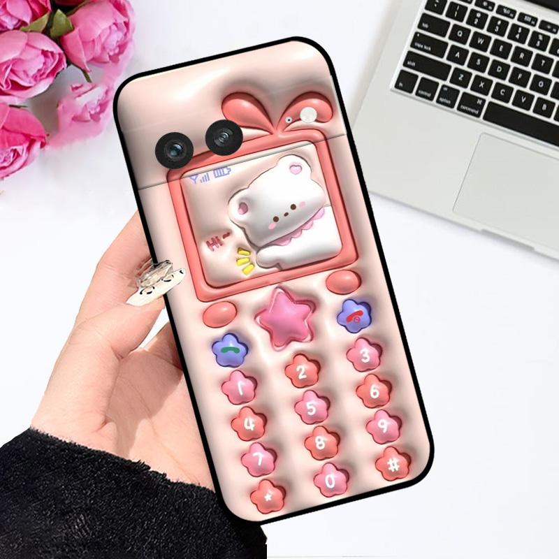 Чехол для Google Pixel 7 Pro PIXEL 7A 6 6A Модный ТПУ Силиконовый Чехол для Телефона Для GOOGLE Pixel 8 Pro 8A 5G Ударопрочный Бампер Чехлы