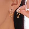 Christmas Tree, Snowflake, Snowman, Cowboy Boots, Bell, and Tassel Pendant Earrings with Ear Cuffs
