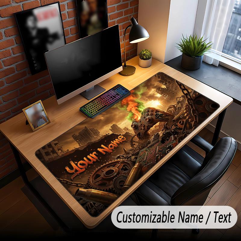 Other Similar Designs Theme Custom Mouse Pad Personalized With Name Text Customized Desk Mat For Office Home Decor