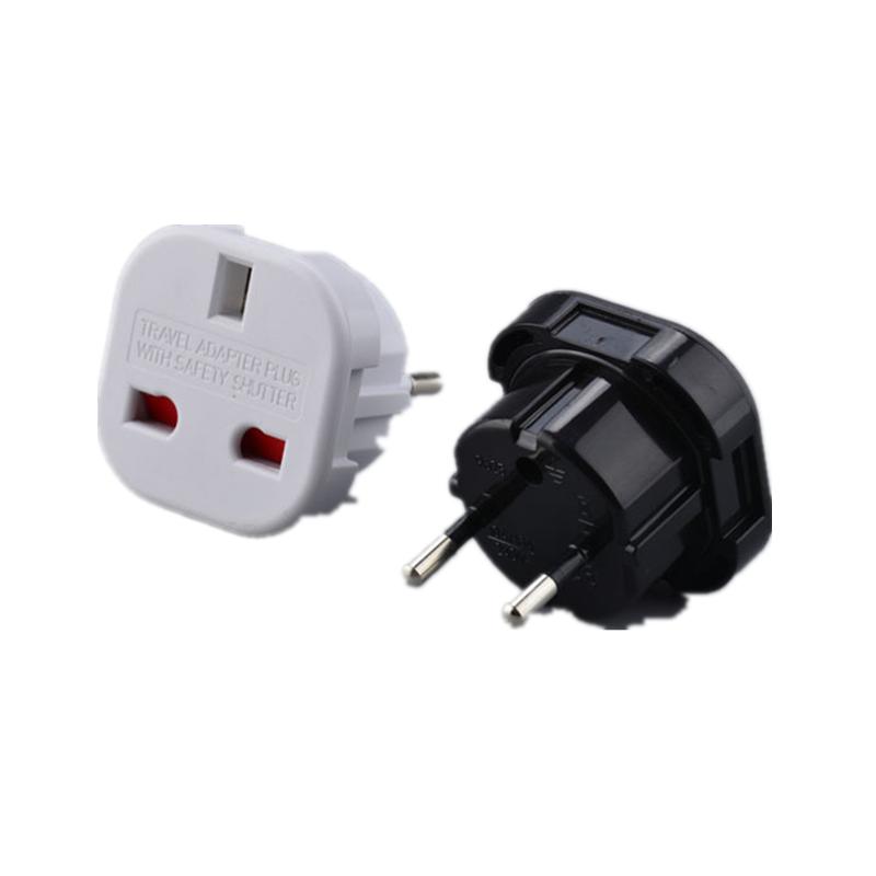 Depoguye EU To UK Plug, адаптер-переходник для розеток Великобритании и Европы, адаптер-переходник с 2-контактного на 3-контактный адаптер переменного тока, адаптер для вилки Великобритании