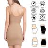 Full Slips Dress Seamless Shaping Underdress Body Shaper Tummy Control Shapewear Slimming Underskirt
