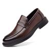 Fashion Classic Men's Comfort Moccasin Business Formal Loafers Luxury Brand Designer Leather Shoes High Quality Soft Bottom Casual Shoes