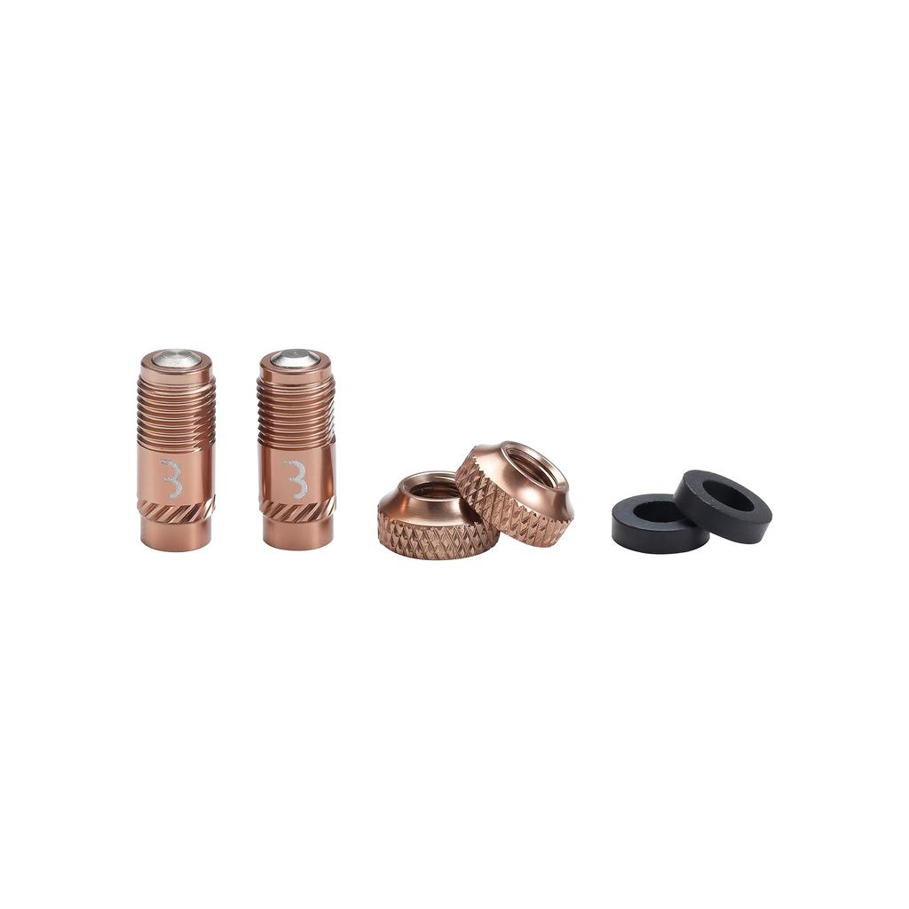 Колпачок для клапана Presta BBB Bicycle Core Cap Valve, Медный колпачок, Совместимый, Необходимый, BTI-165