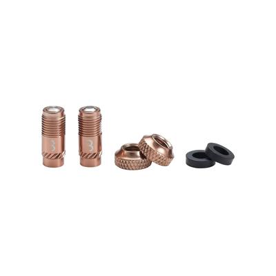 Колпачок для клапана Presta BBB Bicycle Core Cap Valve, Медный колпачок, Совместимый, Необходимый, BTI-165