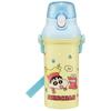 Skater Water Bottle, 480ml, Crayon Shin-chan 23, for Children, Antibacterial Plastic, Made In Japan, PSB5SANAG-A