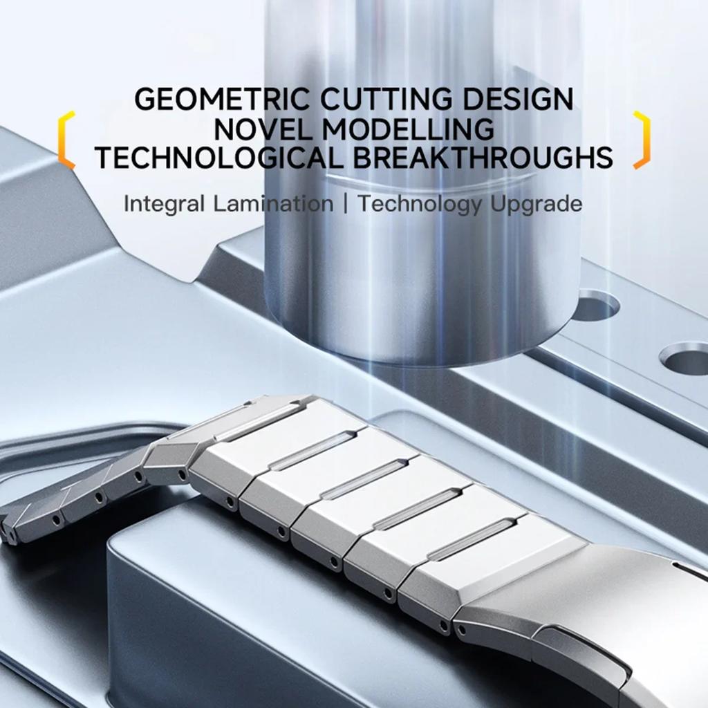 No Gaps Luxury Titanium Alloy Strap for Huawei Watch GT5 GT4 GT3 GT2 Pro Stainless Steel Metal Band for Huawei Watch 4 Pro Huami Amazfit Style Strap