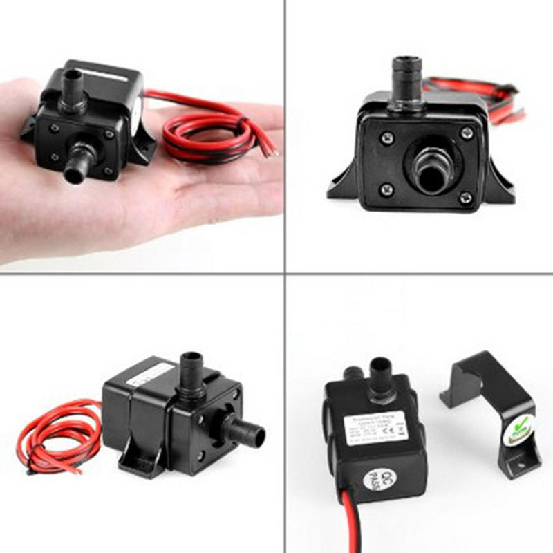 240L/H Water Pump DC 12V 24V Solar Brushless Motor Circulation Submersible Water Pumps 4.8W Watering Pump Pool Pump Ultra Quiet
