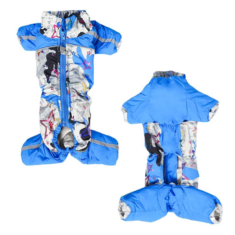 Утепленный флисовый комбинезон для самцов и самок для маленьких собак, зимний комбинезон для щенков средних собак, комбинезон для чихуахуа, йорков, комбинезон для собак, костюм для собак