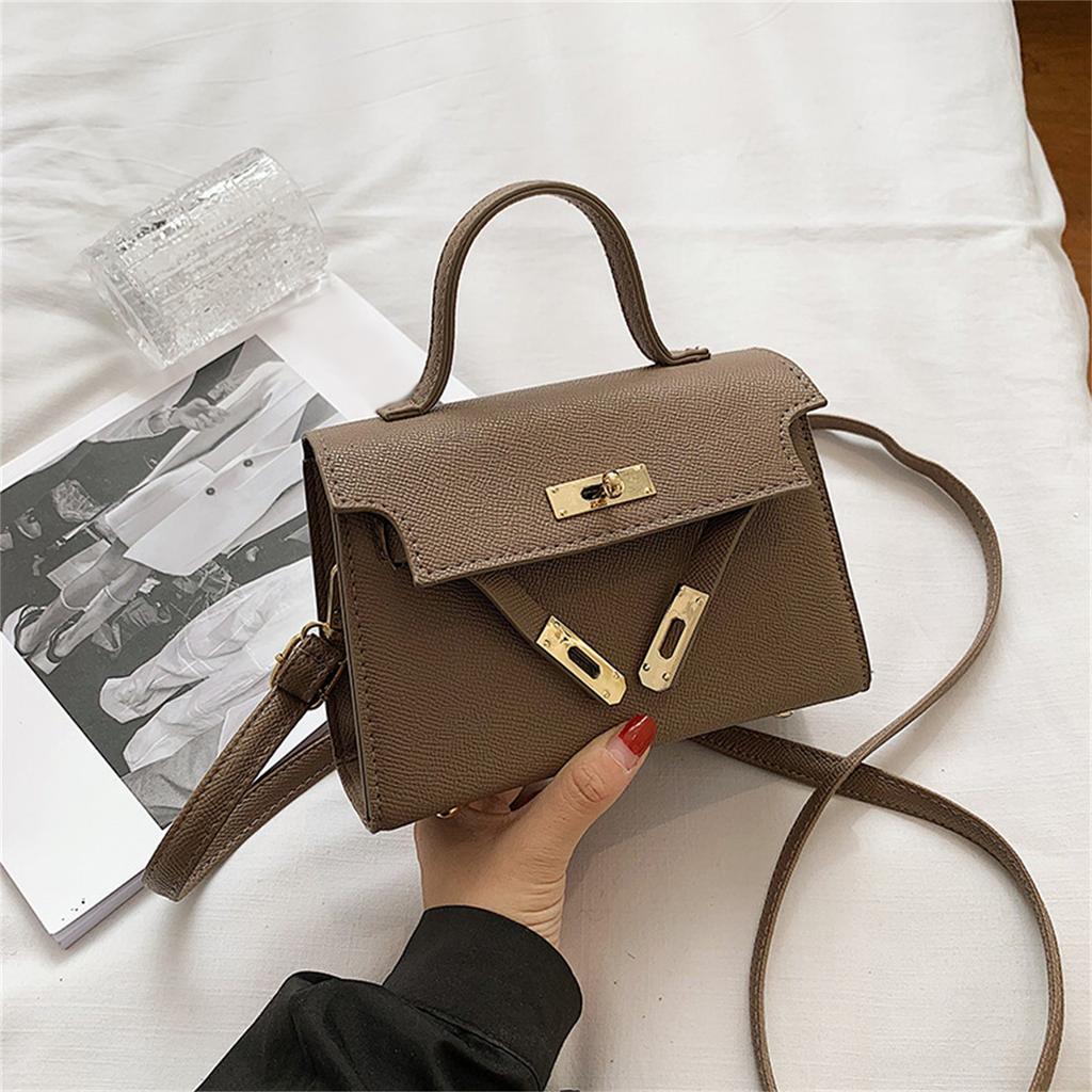 Больше. Сумка высокого класса Sense Exquisite Fashion Новая корейская версия моды Single Crossbody Bag Сумка в западном стиле