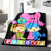 Pocoyo Blanket Ultra-Soft Suitable for Livingroom Sofa Bedding for All Occasions Warmthful Decor Gifts For Family Or Friends