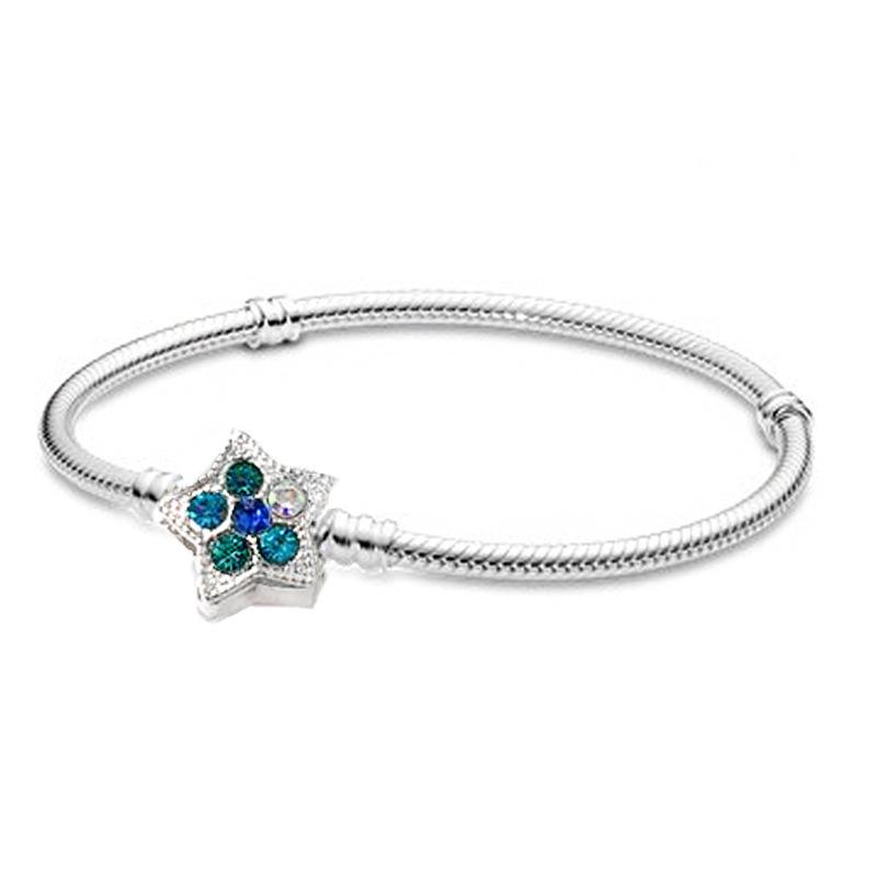 High Quality Fit Pan Brand Charms Bracelets DIY Beads Fine Base Bracelet for Women Jewelry Original Bangle Pulseira Girl Gift