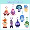 Inside Character Out Plush Keychain Cartoon Backpack Pendant Cute Gift Kids