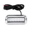 3.5inch 12V Blue LED Underwater Pontoon Marine Stainless Steel light Universal
