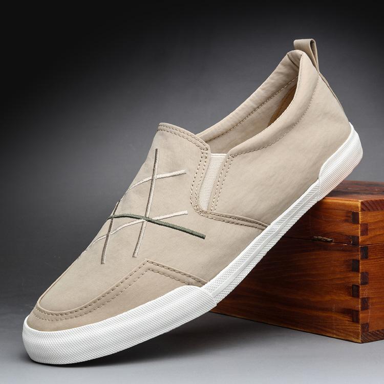 Мужская повседневная обувь Модные кроссовки Мужская обувь Обувь для взрослых Комфортная мужская обувь Джинсовые мужские мокасины Мужская обувь Холщовая